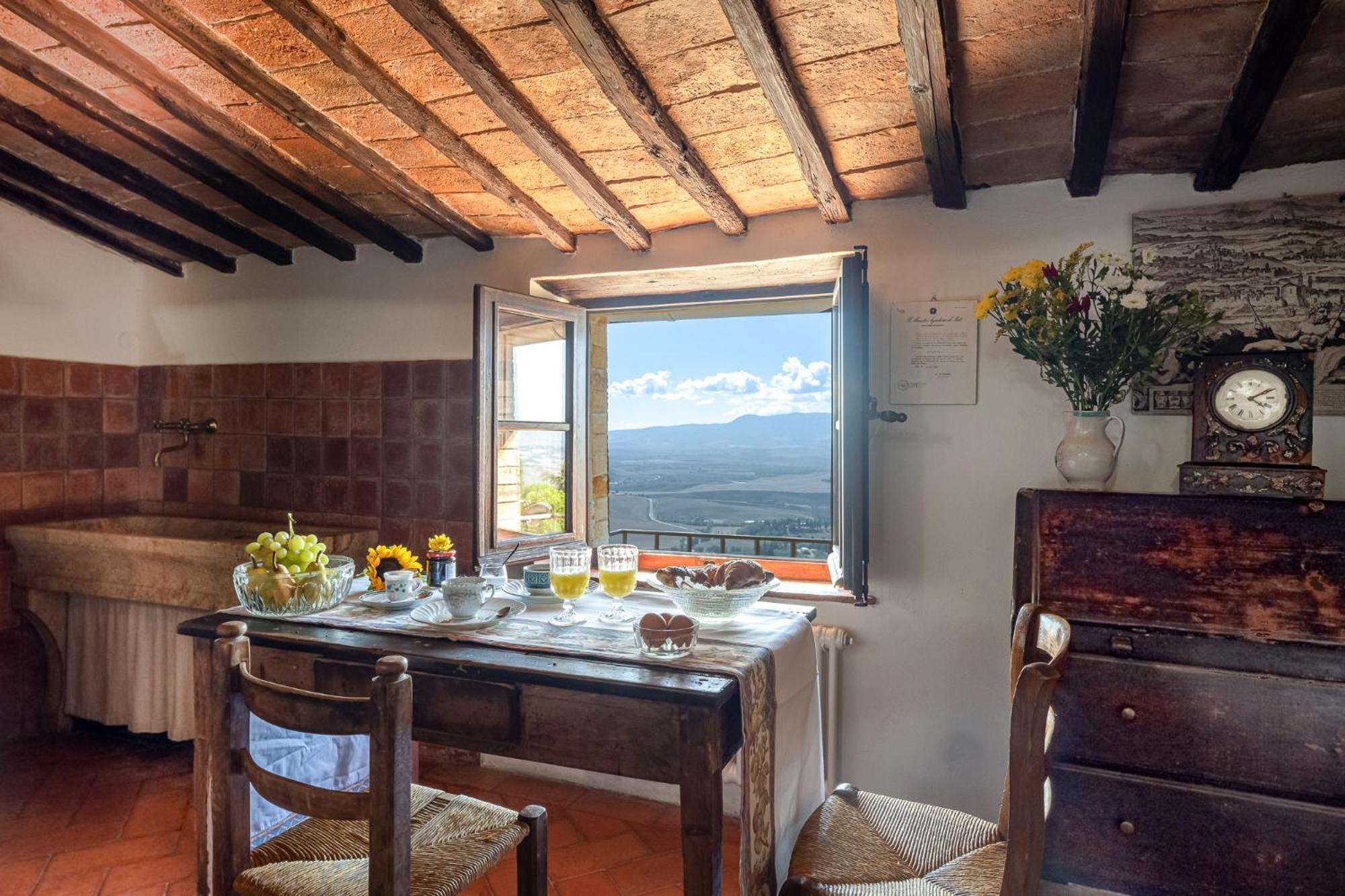 Artistica Pienza - Breathtaking Val D'Orcia View Apartment Exterior foto