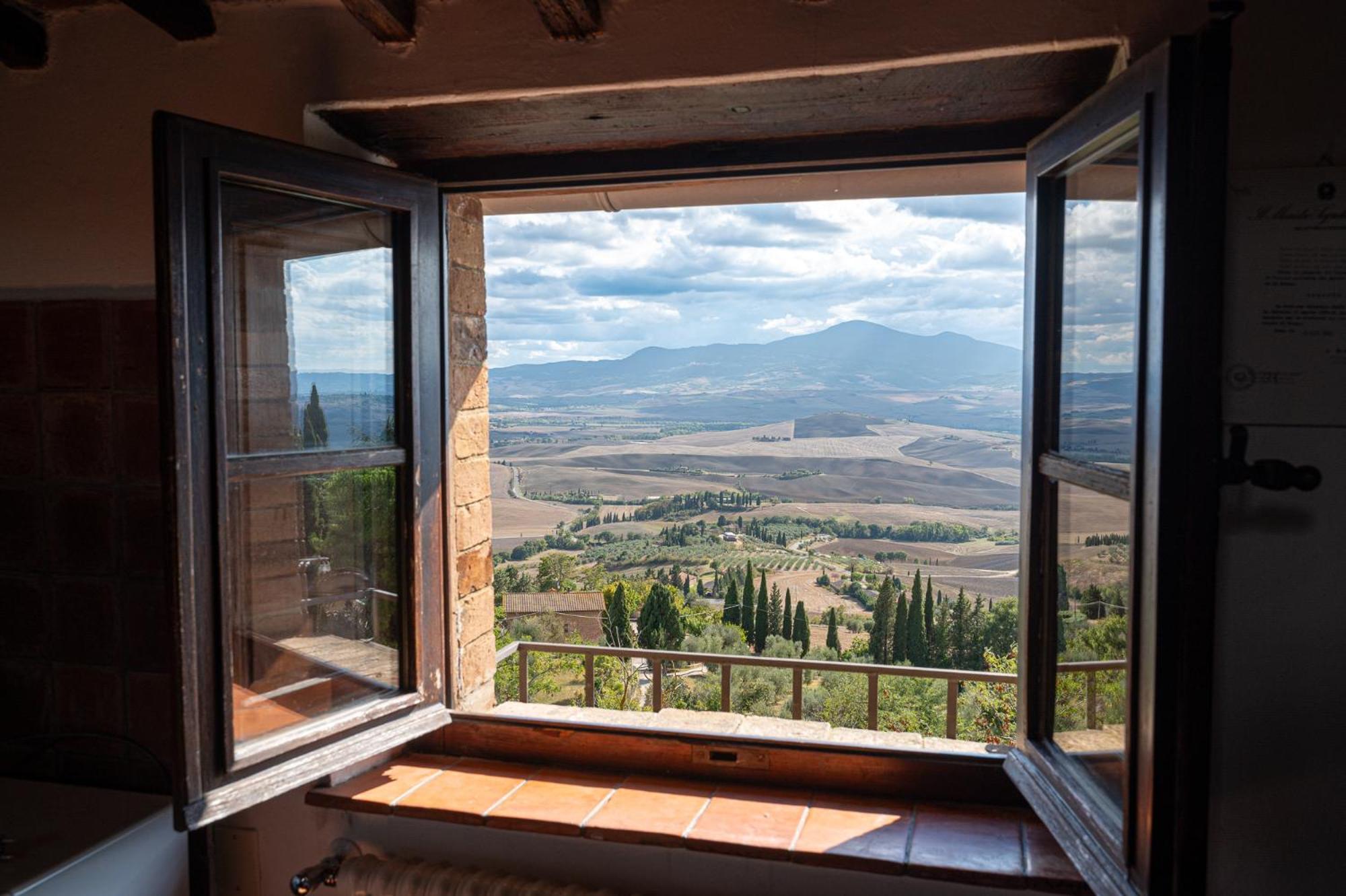 Artistica Pienza - Breathtaking Val D'Orcia View Apartment Exterior foto