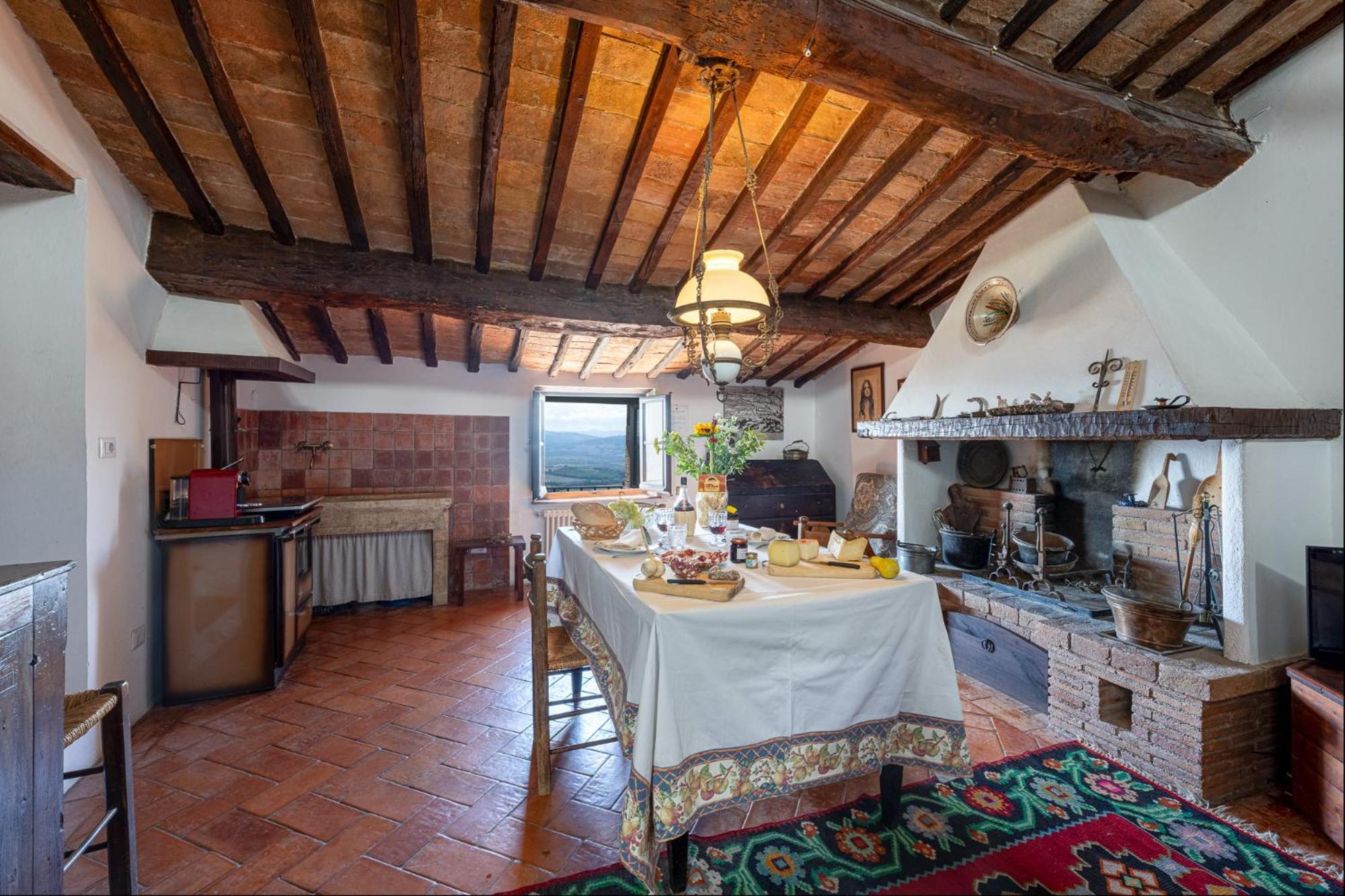 Artistica Pienza - Breathtaking Val D'Orcia View Apartment Exterior foto